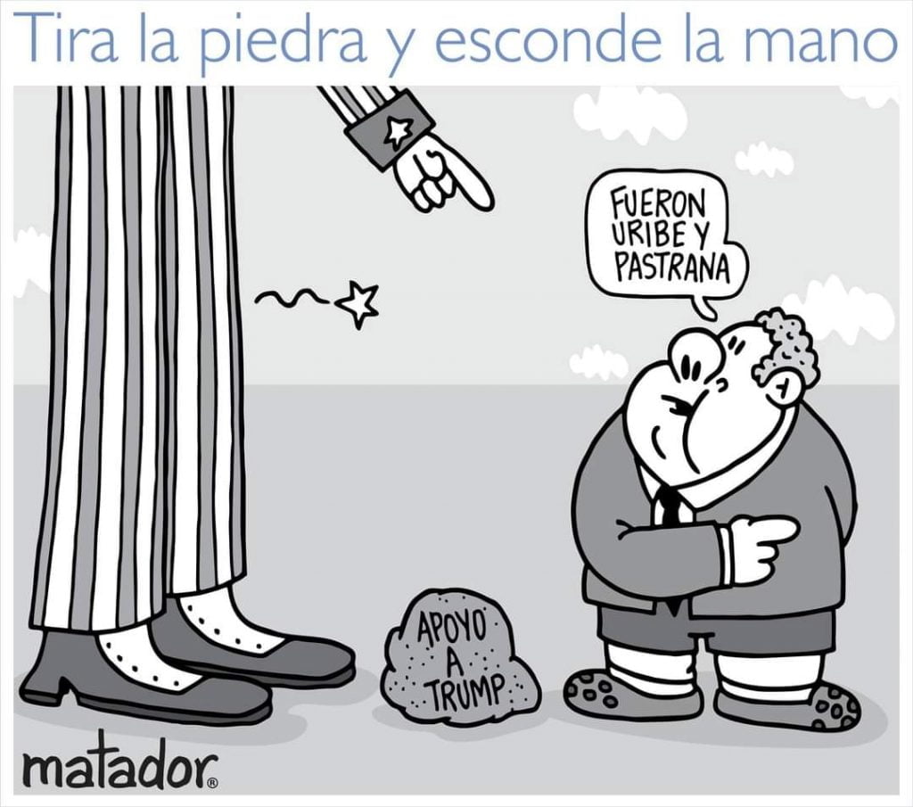 La lambonerìa del Centro Democrático en la posesión del 46 presidente de EE.UU Joseph Robinette Biden Jr