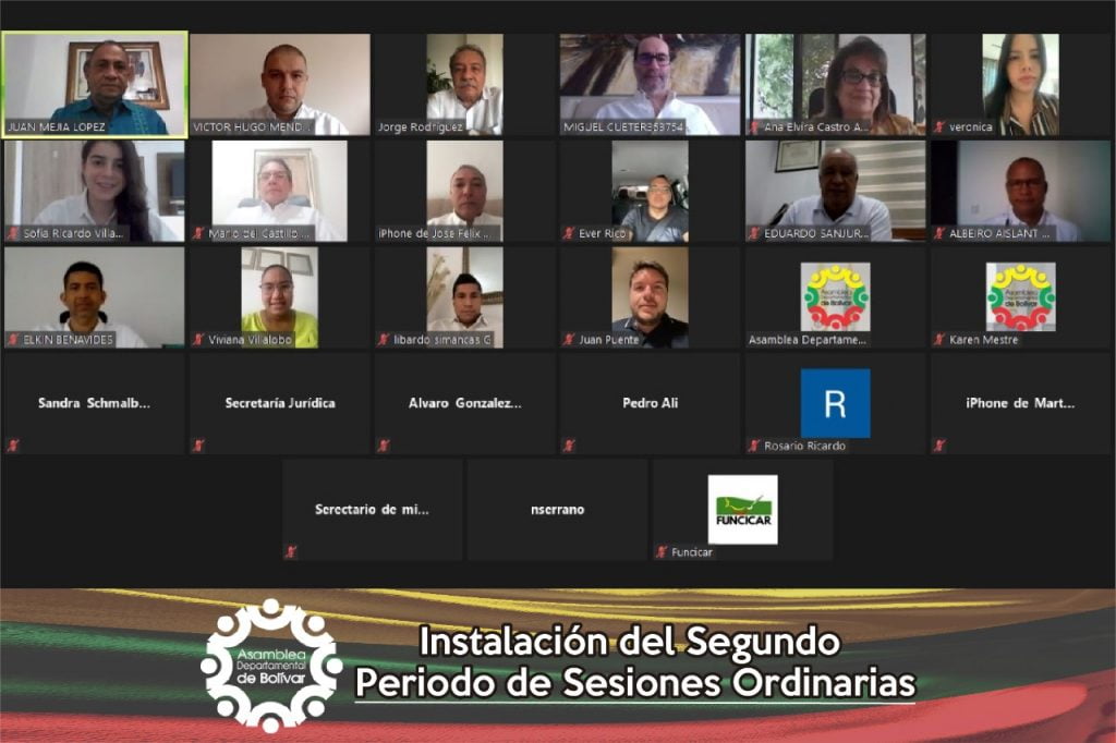 El Gobernador (E) Àlvaro redondo instalò el II Periodo de Sesiones de la Asamblea de Bolívar 