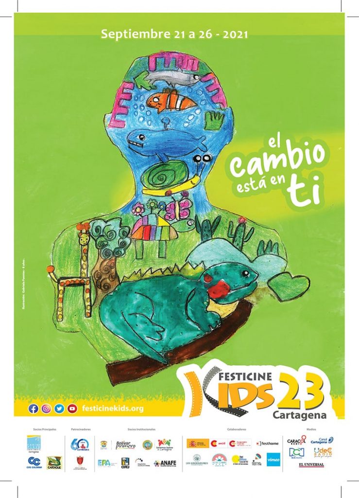 Desde mañana la versión 23 de Festicinekids para niños y jóvenes de Cartagena