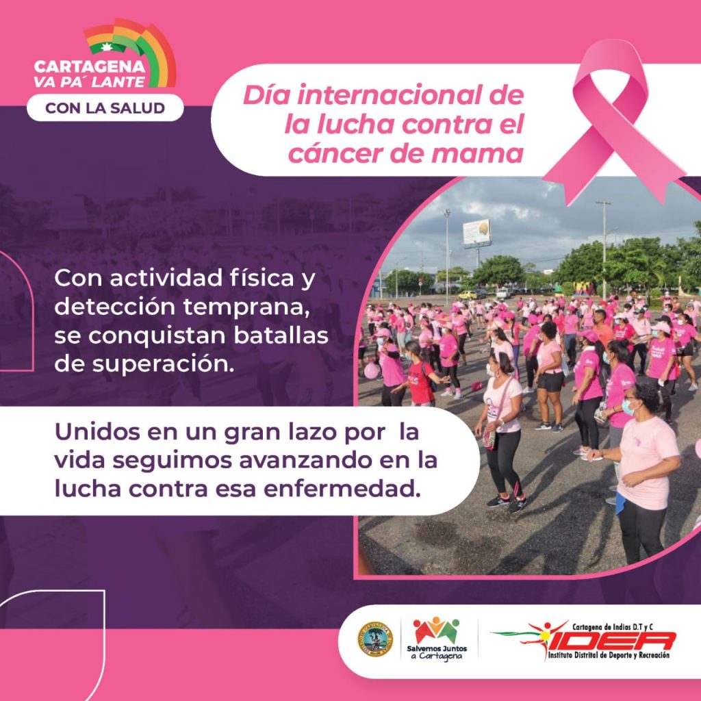 Hoy es "martes de bici" y la Torre del Reloj se engalana de rosa en la lucha contra el Cáncer de Mama.