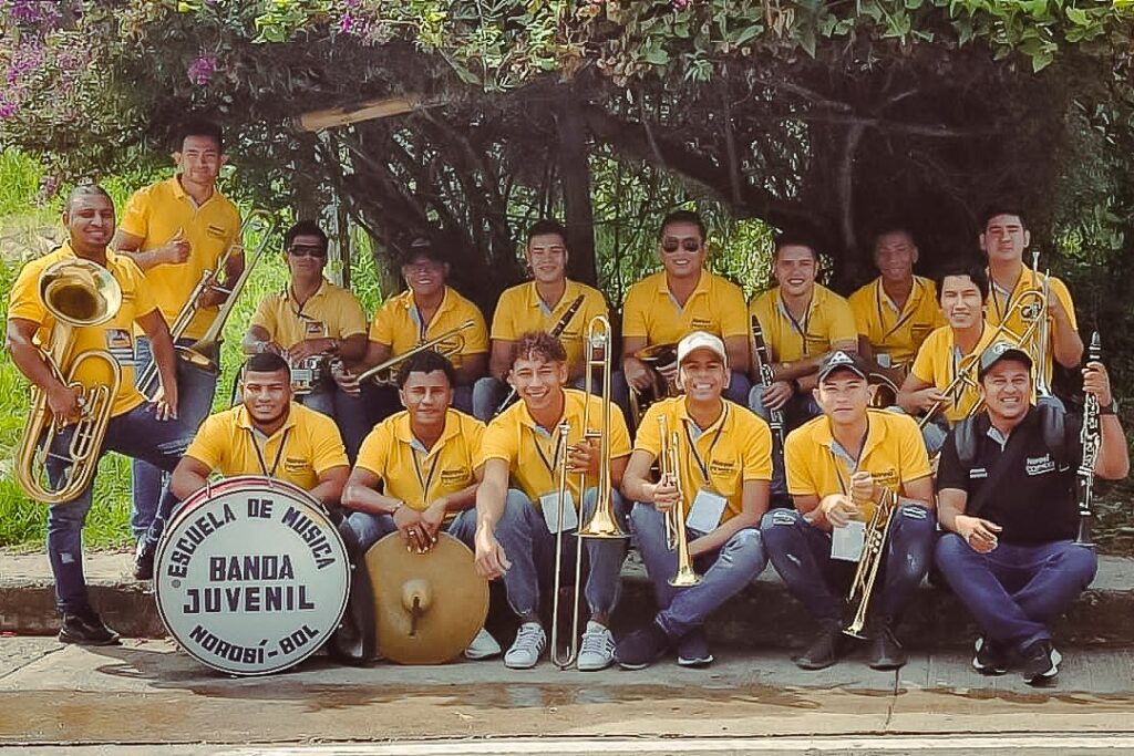 Banda Juvenil de Norosí logró el segundo lugar en el XX Festival Nacional de Bandas de Viani (C),