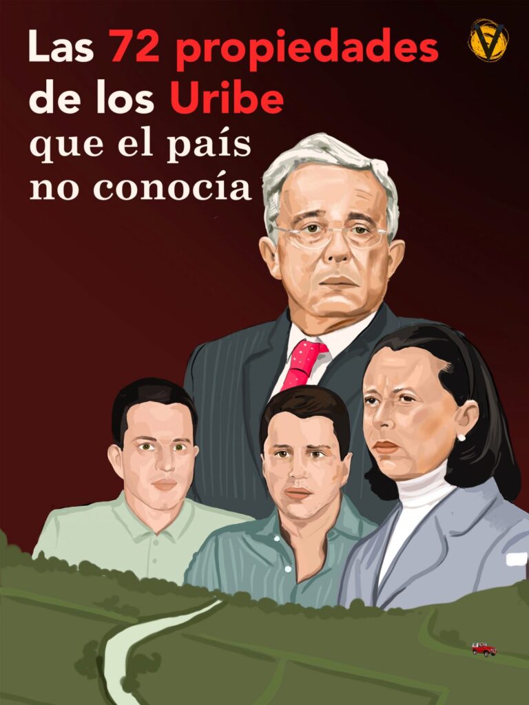 EL RECOMENDADO: "Las 72 propiedades de los Uribe que el país no conocía" Vorágine