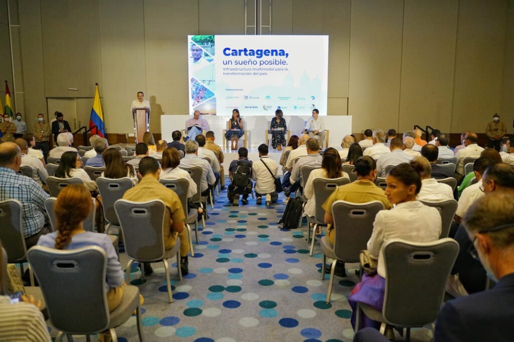 Gobernador Blel ratifica importancia de megaproyecto del Canal del Dique y la transformación multimodal en el país 