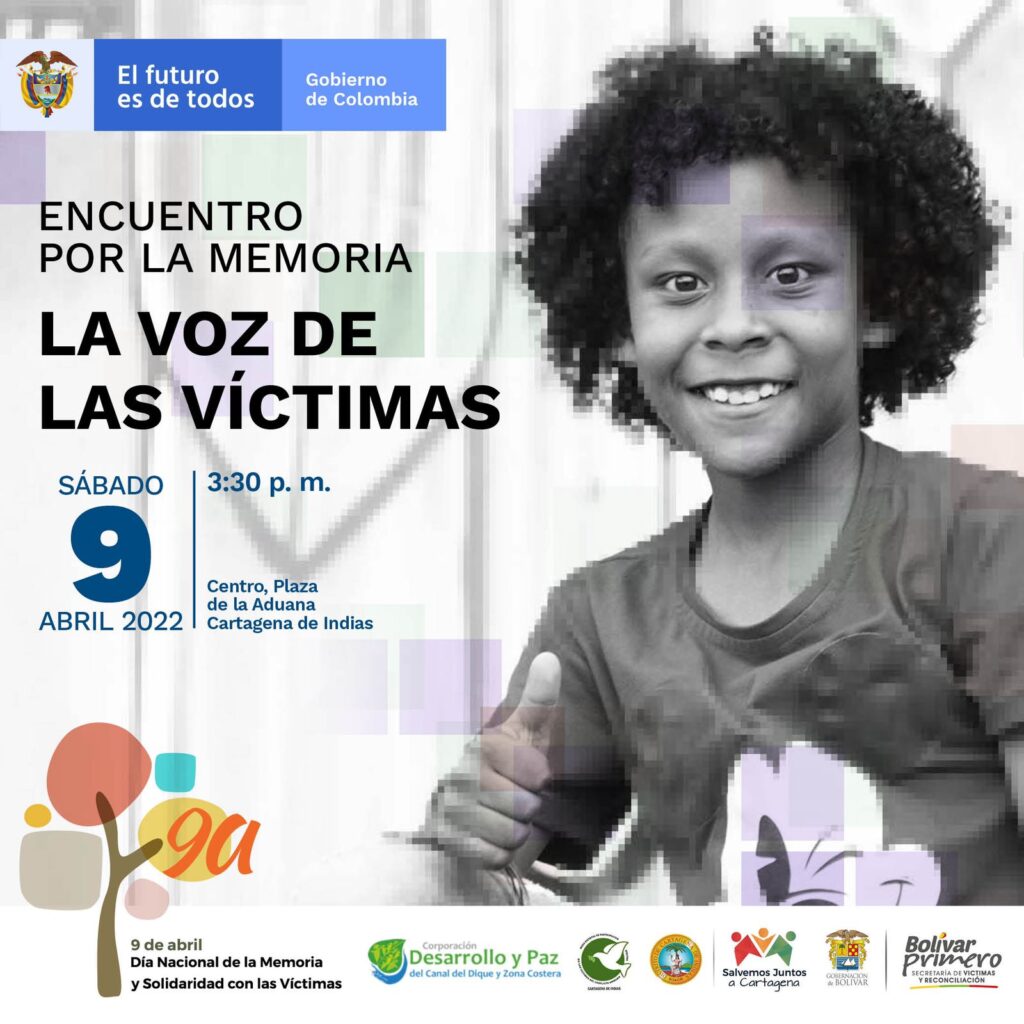 Este sábado 9 de abril se conmemora el Día Nacional de la Memoria y Solidaridad con las Víctimas