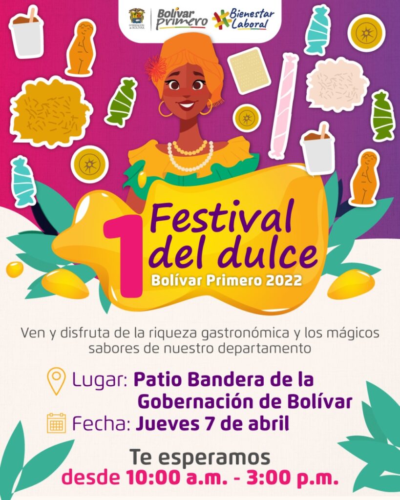 En la Gobernación de Bolivar se inicia el I Festival del Dulce "Bolivar Primero",