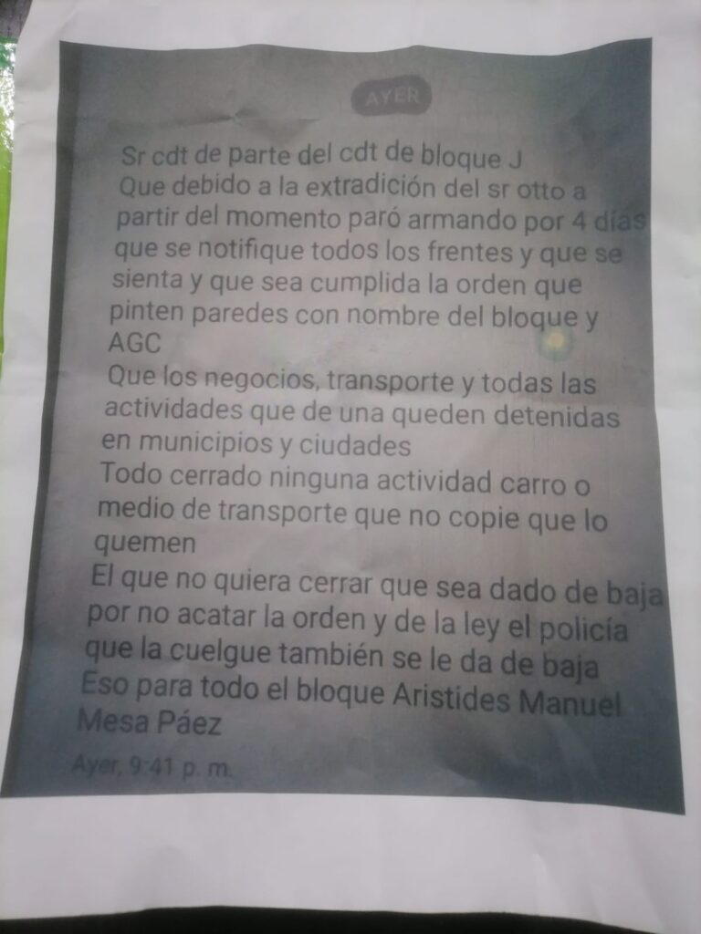 "El Mico" que sabe hacer grafitis y pertenece al Clan del Golfo fue capturado en los Montes de Maria