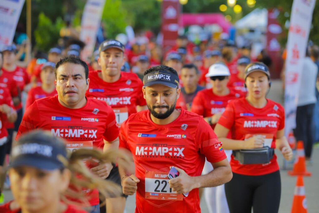 Primer día del Reto Mompox “Corriendo y Rodando” con 290 deportistas en acción