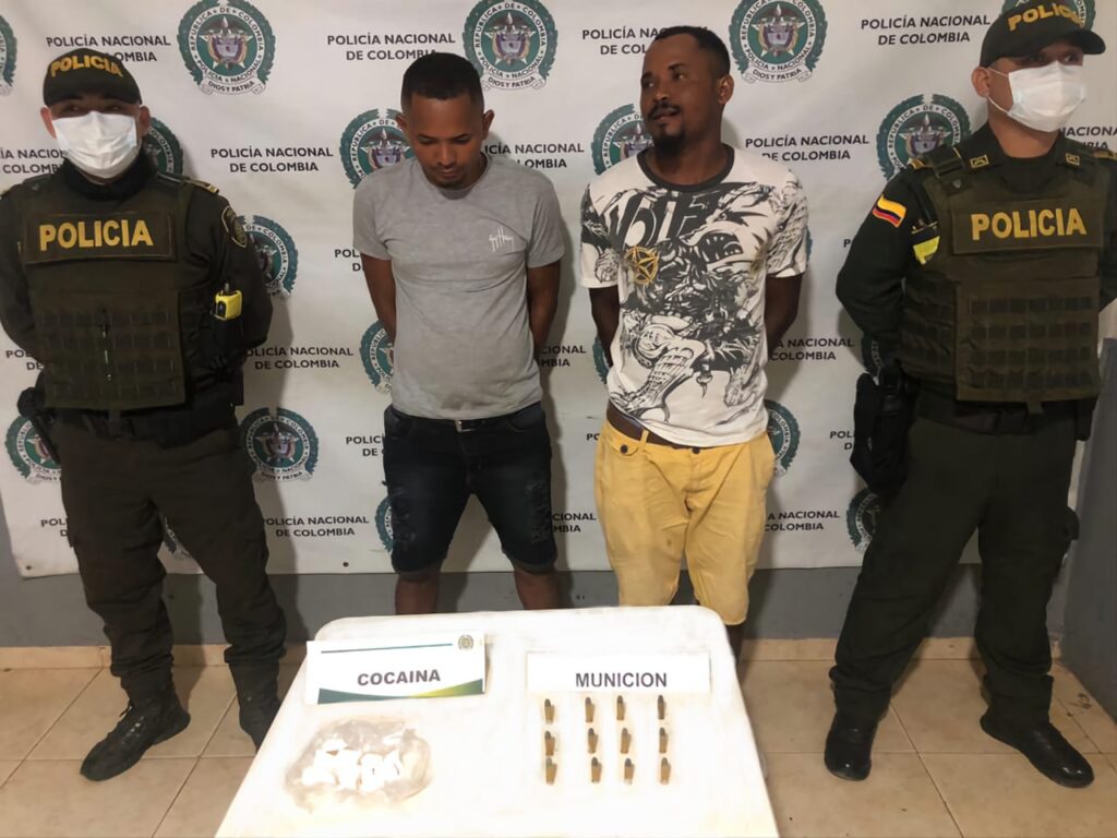 Fin de semana con 10 personas capturadas en flagrancia por la Policia Bolívar 
