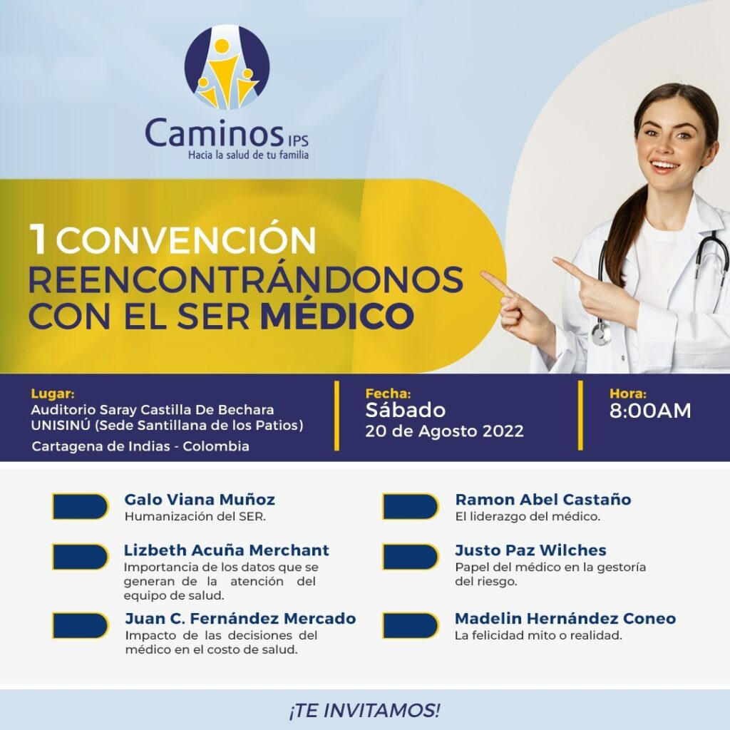 En Cartagena se reencuentran más de 195 profesionales de la salud después de la pandemia por covid-19