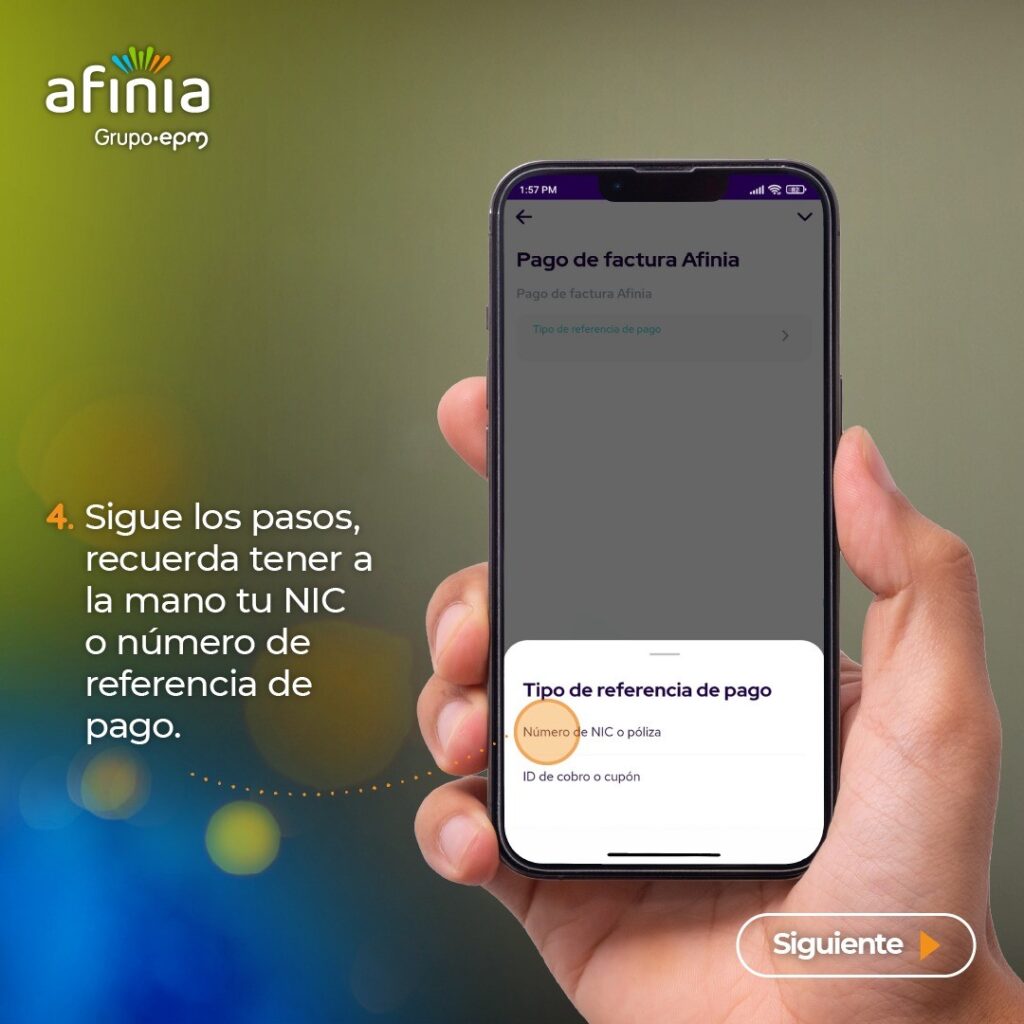 Ahora la factura de energía de Afinia también se puede pagar a través de Nequi
