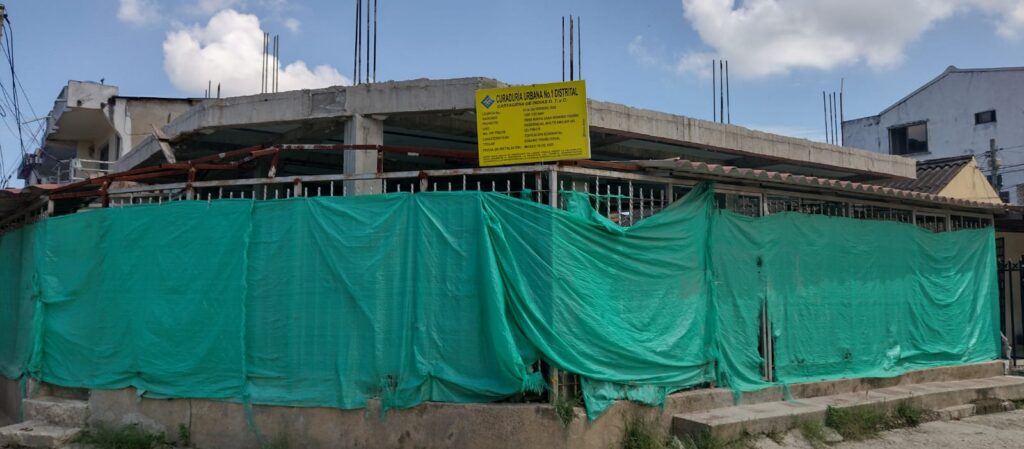 En operativos de control en Caracoles, Blas de Lezo, Almirante Colón y El Socorro fueron selladas dos obras de construcción