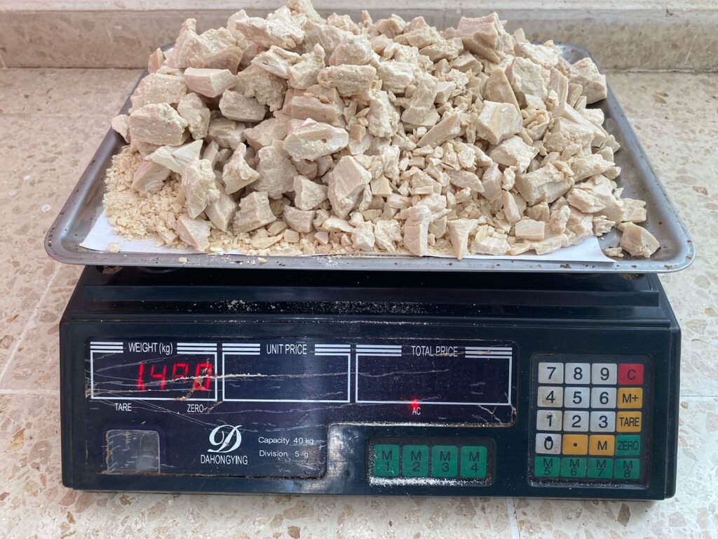 Policía captura 2 presuntos expendedores con más de mil gramos de base de coca en el sur de Bolívar
