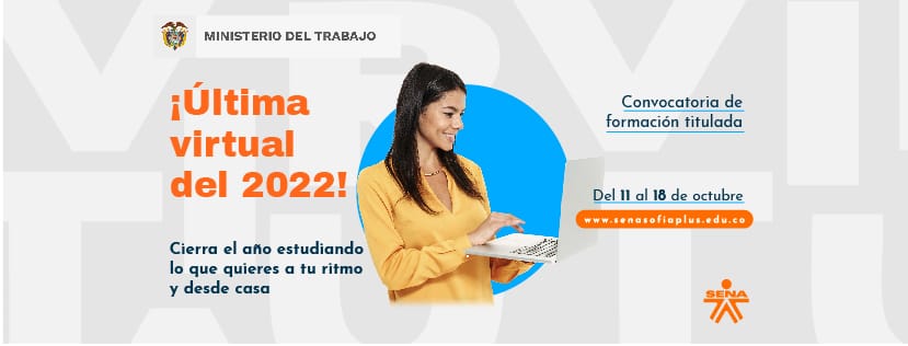 Tiempo para inscribirse en la convocatoria virtual del SENA en ...