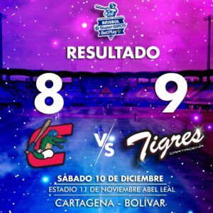 Tigres lanzan zarpazo a Caimanes de Barranquilla y les quitan el pasaporte de la celebración