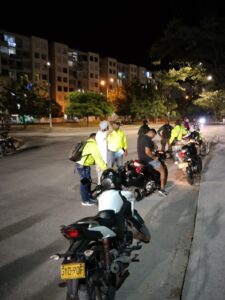 Policía Metropolitana incauta 90 armas blancas y 147 comparendos por violaciones al Código Nacional de Seguridad