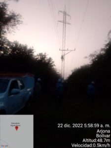 Más robos al cableado eléctrico de Afinia en Inmediaciones de Turbaco - Arjona