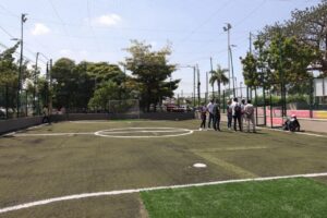 Listos y como nuevos 3 escenarios deportivos y recreativos restaurados por el IDER