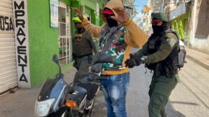 Con la estrategia “Plan Desarme” la Policía Nacional en Bolívar, presenta como balance la captura de 30 persona.