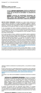 Denuncia disciplinaria y ha solicitado suspensión provisional del Ministro de Transporte Gillermo Reyes González