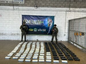 Cargamento de cocaína cercano a los 600 kilo fue incautada por la Policía