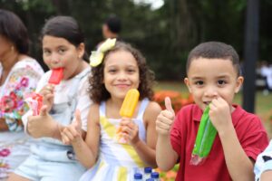 Niños y Niñas 'Bolívar Primero' disfrutaron con alegría de su día