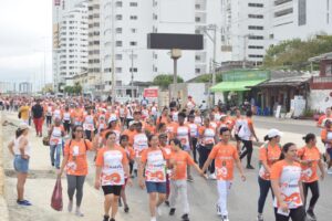 En la Avenida Santander se cumplio la maratón
