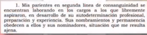 Respuesta a Noticia Uno del Presidente de la CSJ.