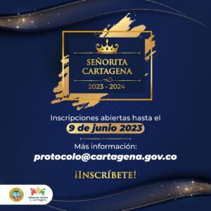 Abiertas las inscripciones para participar en el concurso Señorita Cartagena 2023