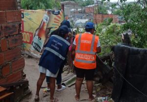 La OAGRD reporto 7 emergencias por las lluvias hoy en Cartagena,