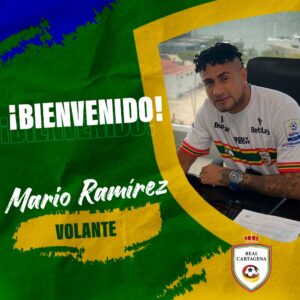 Nuevo jugador para el Real Cartagena 