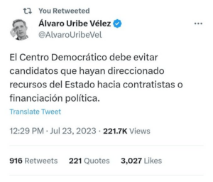 En Colombia, el caso Uribe es un proceso judicial de más de 295 investigaciones que se están llevando a cabo en contra del expresidente de la república Álvaro Uribe Vélez.