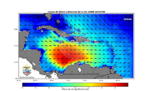 Continúan las condiciones de vientos fuertes y oleaje significativo en el Mar Caribe, afectaran a Cartagena