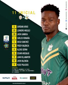 NÓMINA CONFIRMADA DEL REAL CARTAGENA 