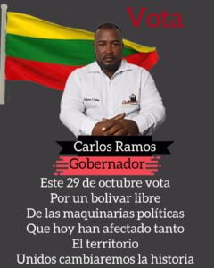 No votes en Blanco Vote por el Negro,si venden el voto compran su miseria.
