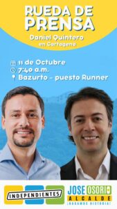 DaNIEL QUINTERO EN cARTAGENA