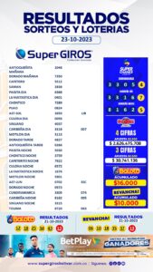 El martes ni te cases ni te embarques, revise su sorteo de SuperGIROS, aquí están los números ganadores.