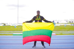 Medalla de Bronce para Bolívar entregó Gilmar Correa en atletismo en Salto Alto