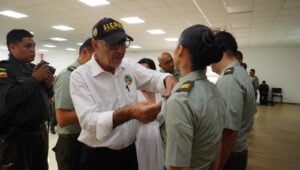 Alcalde William Dau, MinDefensa y la Policía Nacional, exaltaron a 158 uniformados de la Policía Metropolitana de Cartagena