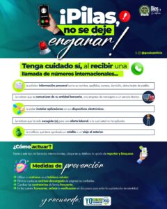 Llega diciembre y en navidad no se deje engañar con las llamadas internacionales