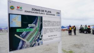 se hizo la apertura de la denominada Playa 5, como parte del Proyecto de Protección Costera.