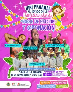 IPCC presenta el balance de las Fiestas de Independencia del 11 de Noviembre de Cartagena de Indias