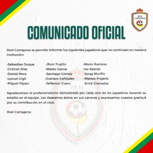 Los que salen del Real.