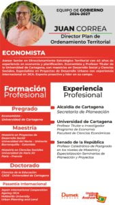 El director del POT en Cartagena 