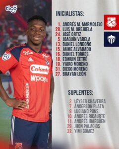 Nóminas confirmadas para la final de la Liga: Dim - Junior FC