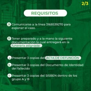 Como acceder al Servicio de Solemnidad en el Distrito de Cartagena de Indias