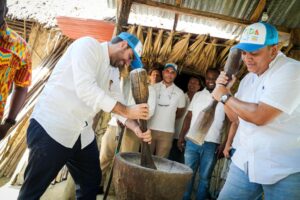 Gobernación de Bolívar en alianza con Fundación Santo Domingo y Fundación Pintuco, lanzaron estrategia +VIDA Palenque, en San Basilio de Palenque