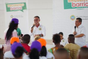 "Encuentros Barriales" llegó a Barú y varias zonas insulares, tendrán beneficios, alcalde Turbay Paz escuchó peticiones de las comunidades