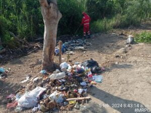 Enorme jornada integral de limpieza de Veolia desde el Km 3 de Mamonal hasta el corregimiento de Santa Ana