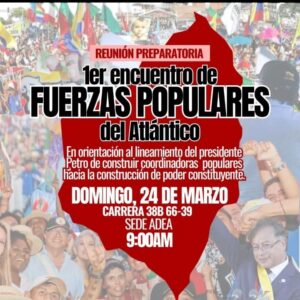La propuesta del presidente Gustavo Petro Urrego de la ANC va tomando cuerpo, inició en Barranquilla
