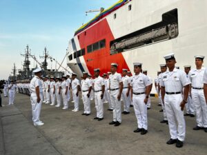 Arribo a Cartagena buque ARC de investigación cientifica despues de 129 dias de labor 